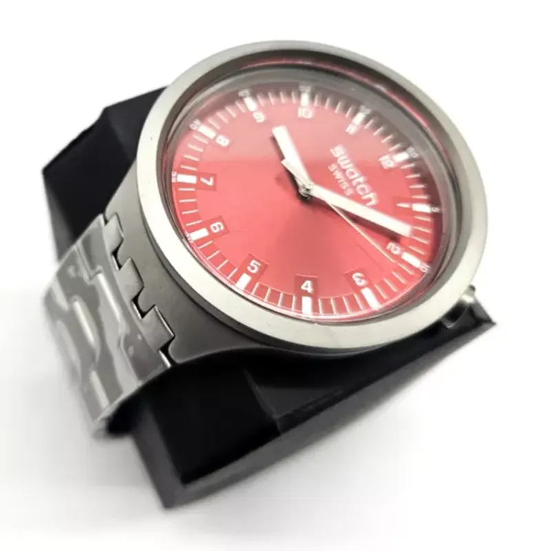 Swatch Irony Big Bold Scarlet Shimmer Watch | SB07S104G